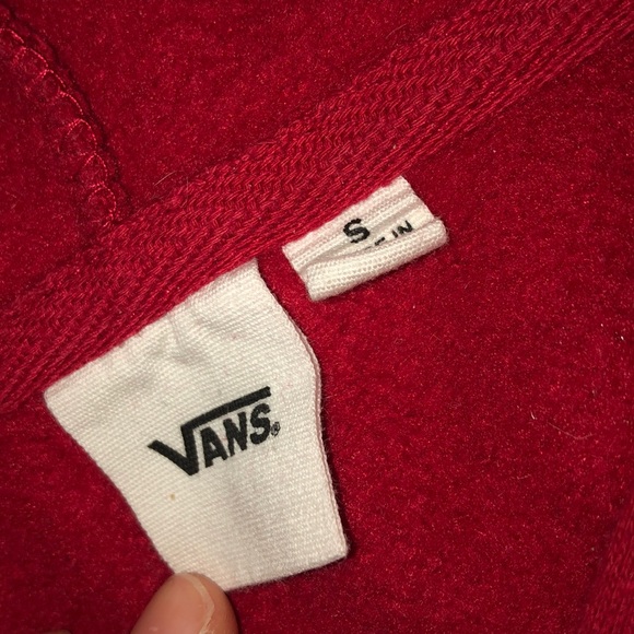 Vans red sweatshirt - Picture 2 of 3